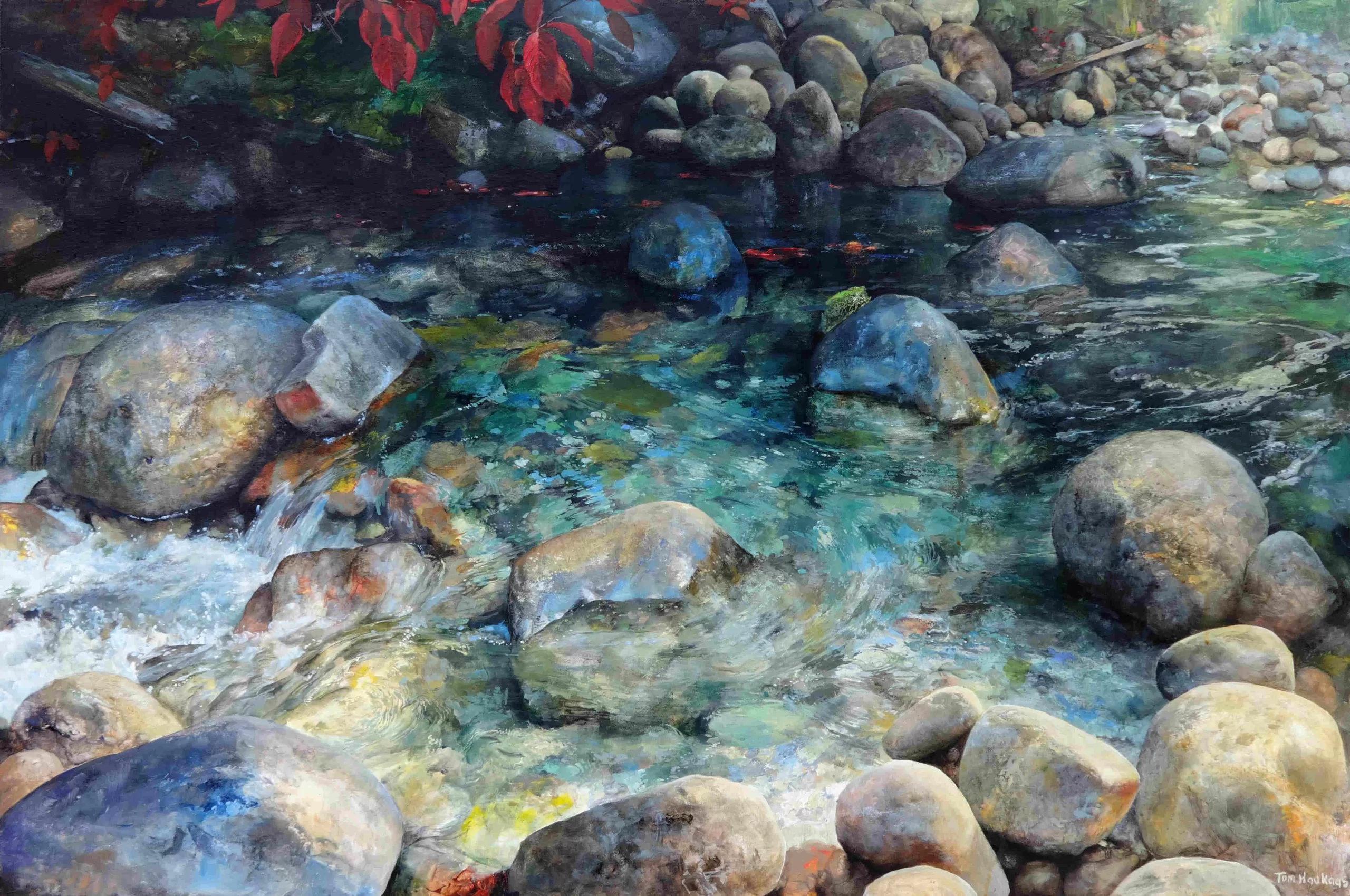 Dogwood - 48" x 32" (122 x 81cm)