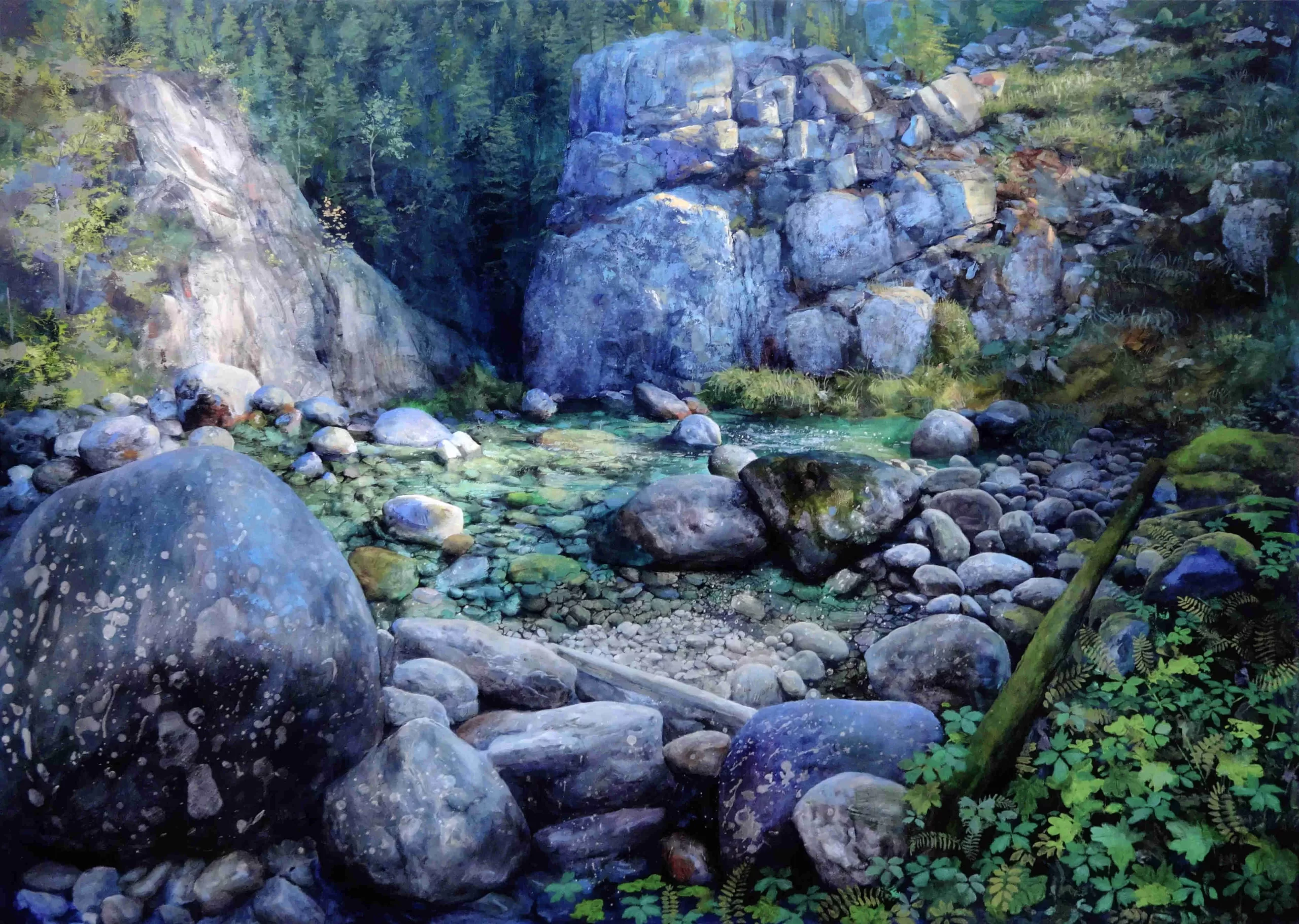 Nelles - 48" x 36" (122 x 91cm)