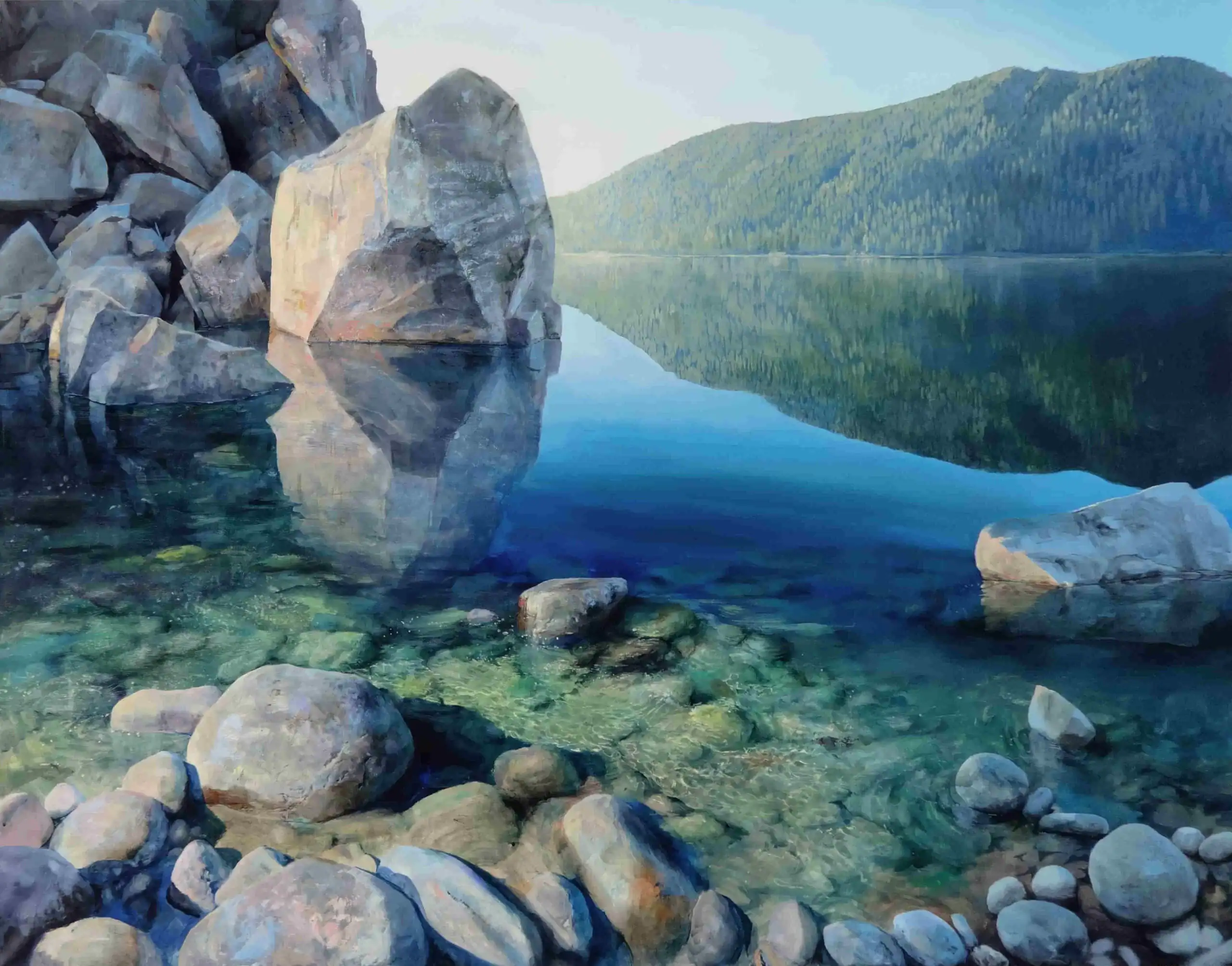 Kootenay Lake #38 – 48″x36″ (122 x 91cm)