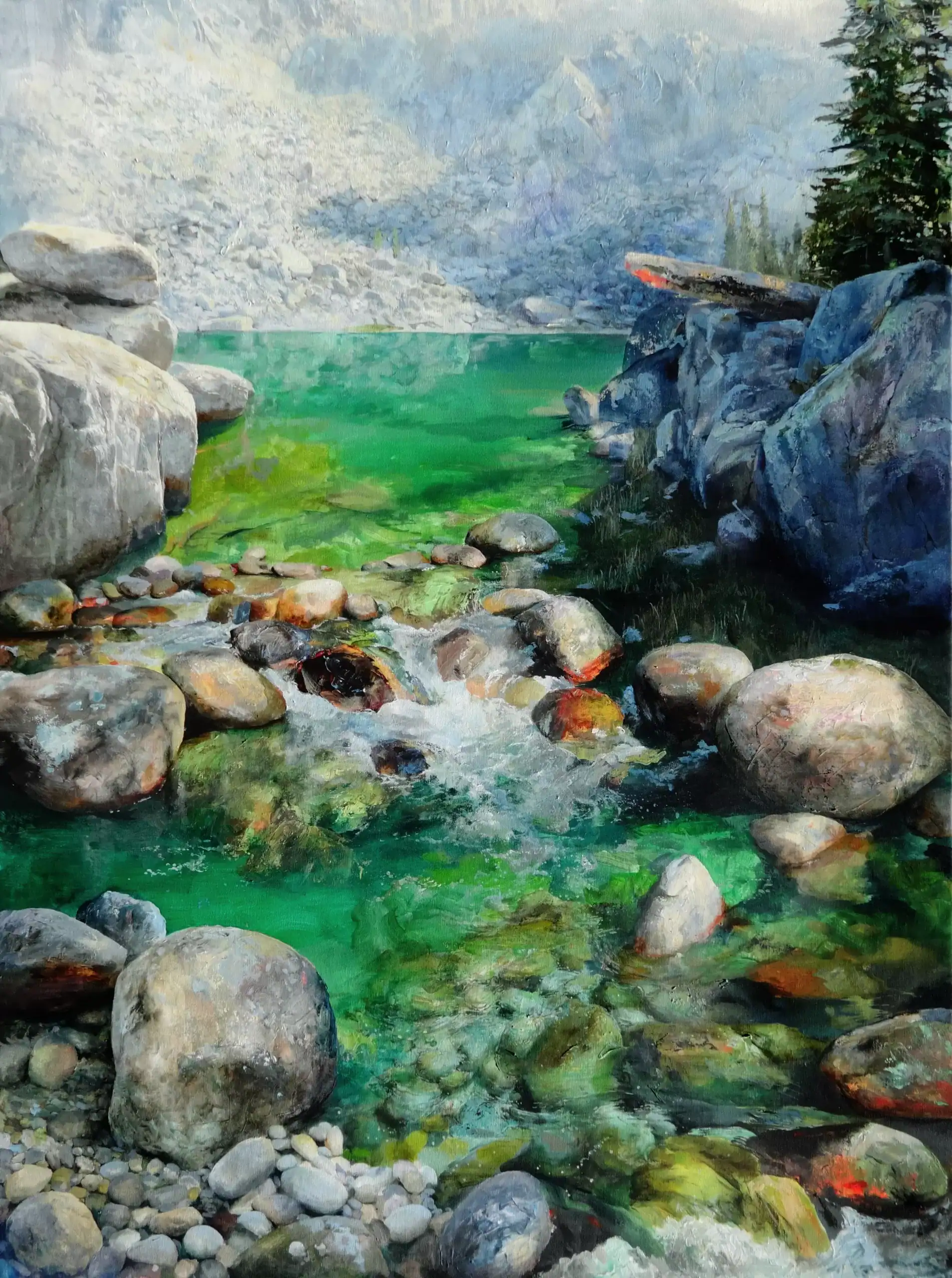 Sedges #2 – 36″x48″ (91 x 122 cm)