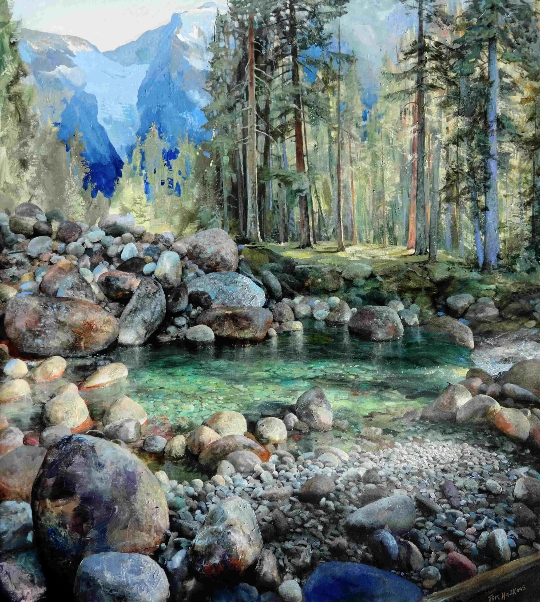 Woodbury#10 - 36"x32" (91 x 81cm)