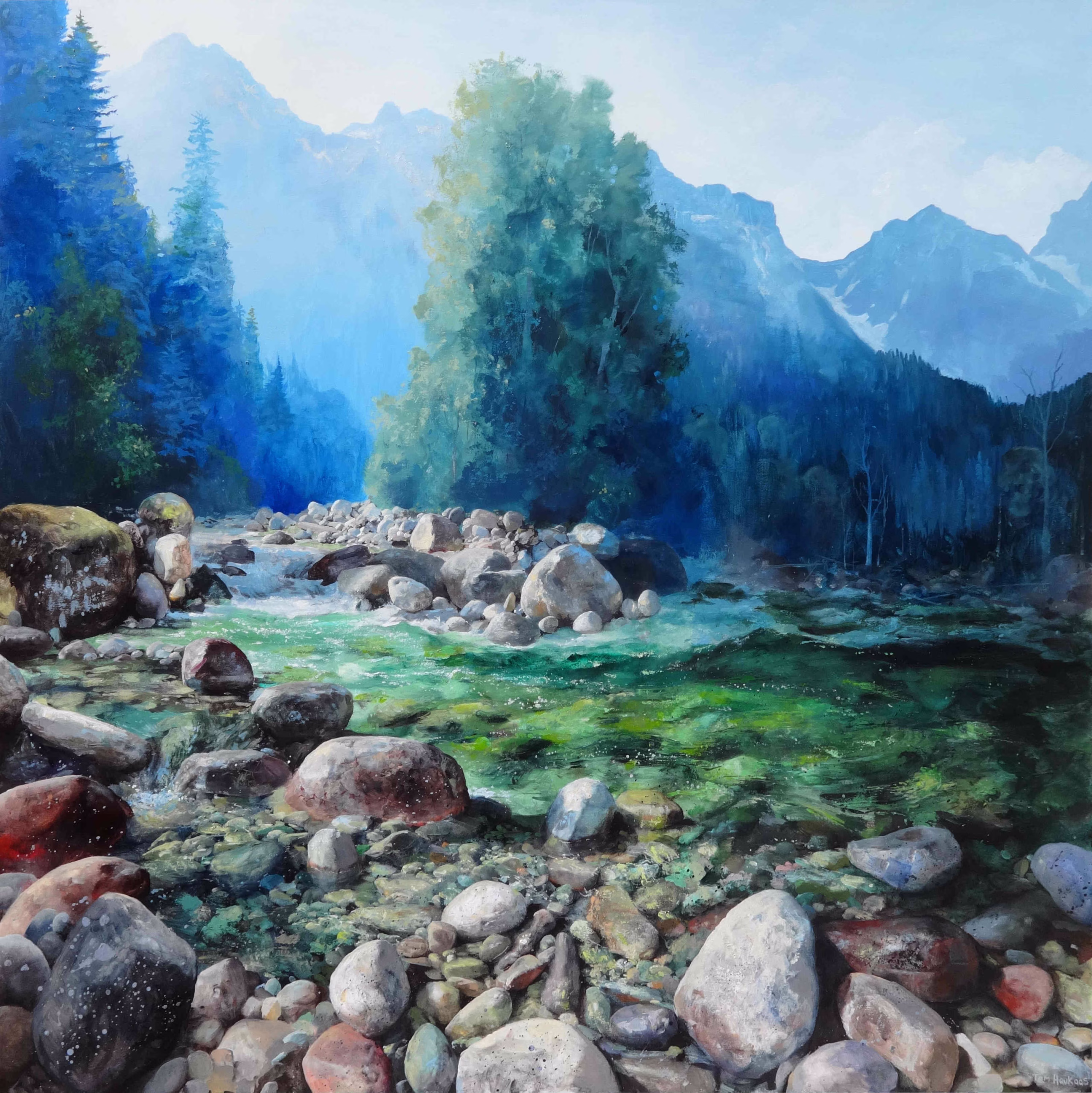 Blue Poplar - 2026 (48"x48")
