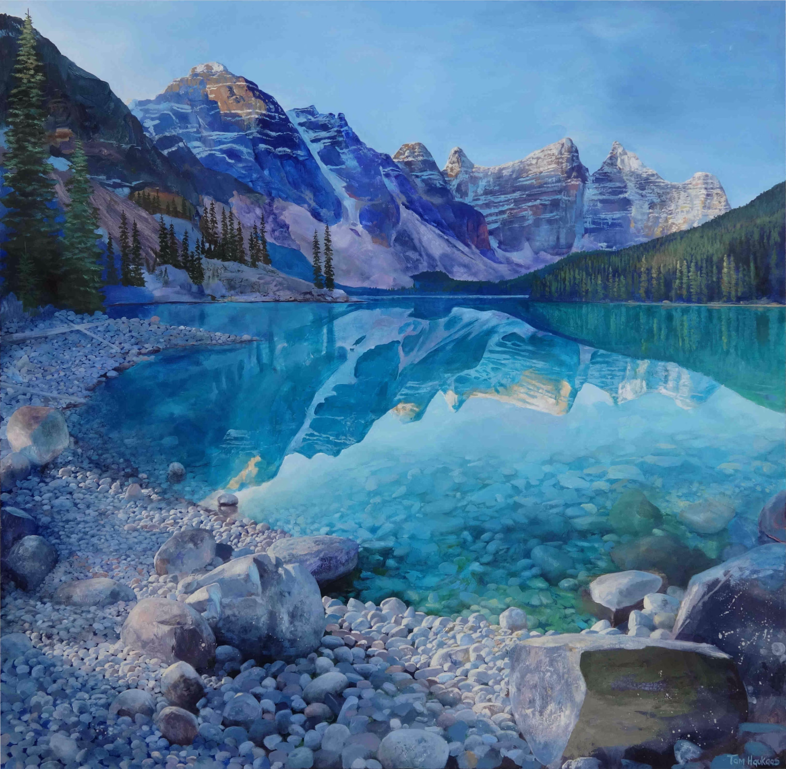 Royal Moraine - 2026 (48"x48") Sold